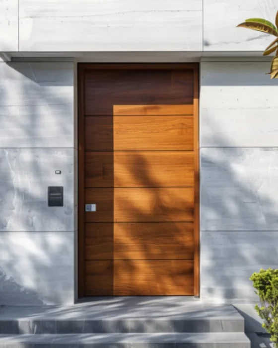 modern-entrance-simple-wooden-front-door